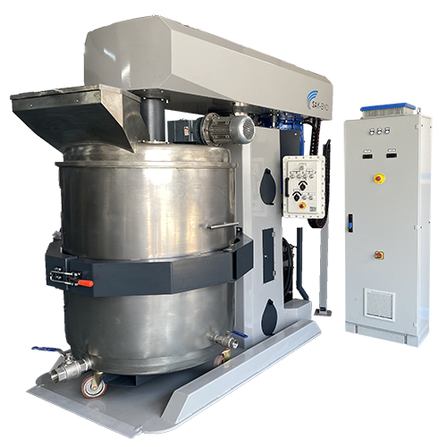 Ege Kimya 1000Lt Dissolver Mixer has been installed.