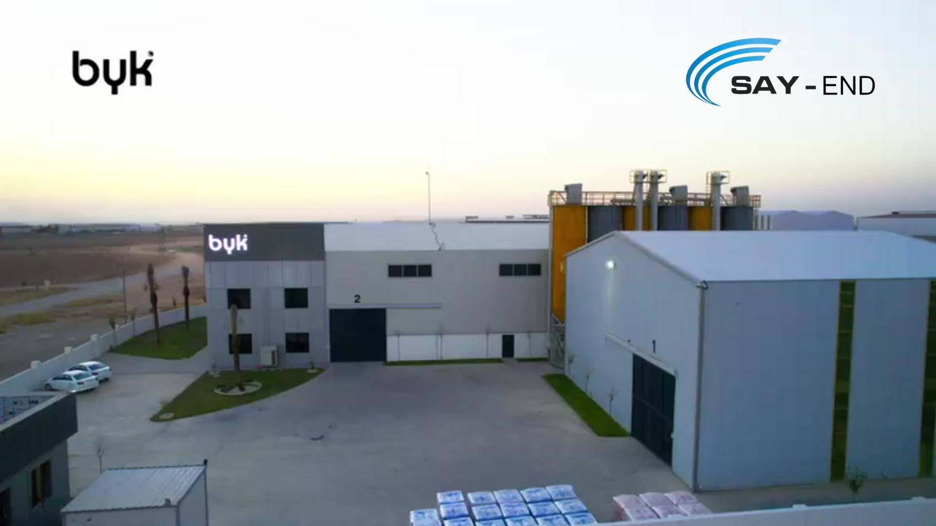 SAY-END DUST AND LIQUID PLANT
