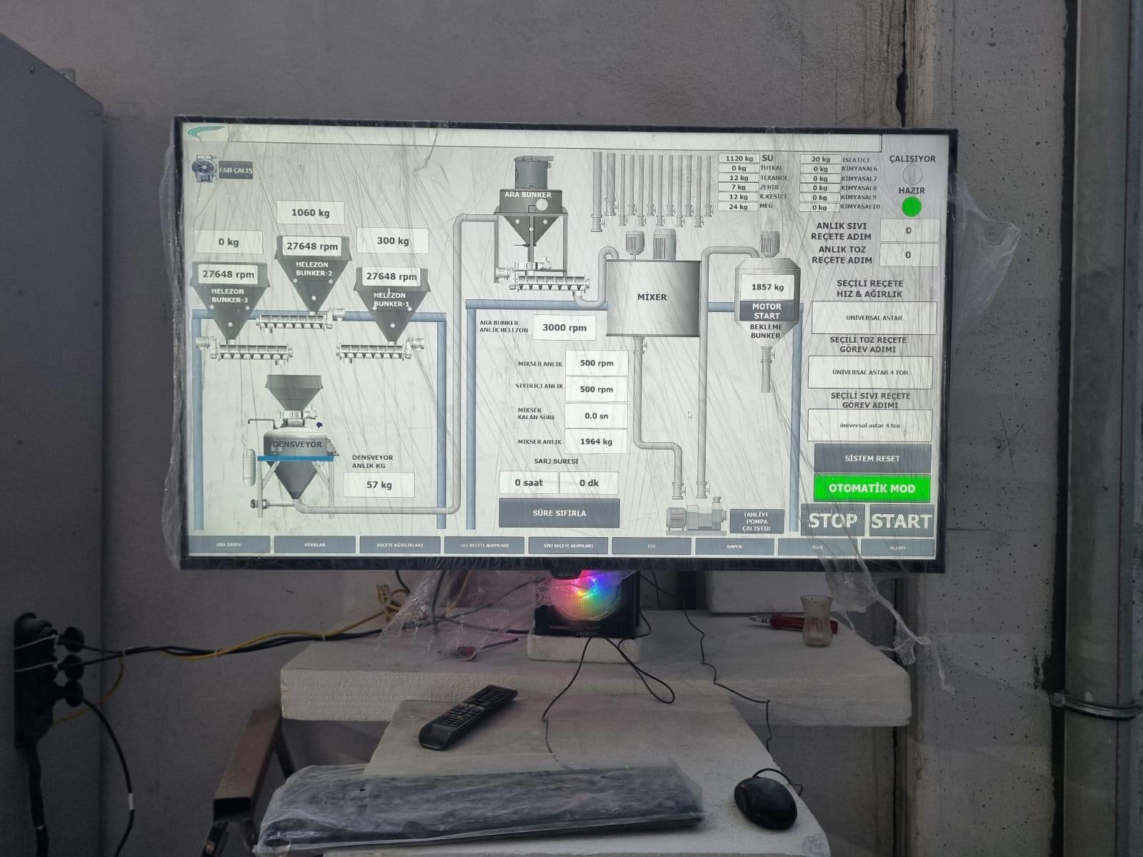 Sıvı Karışım ve Boya Tesisleri